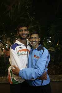(in white dress) Dattu Baban Bhokanal, an Indian rower who has qualified for the 2016 Rio Summer Olympics, in Mumbai, India on 17th August 2016. (Photo: Amit Haralkar/Outlook). (in white dress) Dattu Baban Bhokanal, an Indian rower who has qualified for the 2016 Rio Summer Olympics, in Mumbai, India on 17th August 2016. (Photo: Amit Haralkar/Outlook).